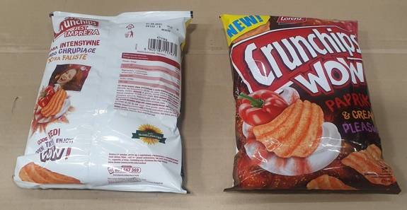 CRUNCHIPS WOW Paprika&Cour cream 110g