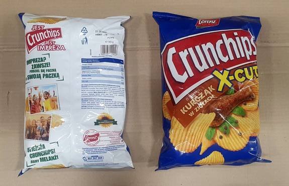 CRUNCHIPS X-CUT Chicken&Vegetable 140g