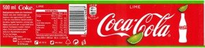 Coca Cola Lime PET 500 ml