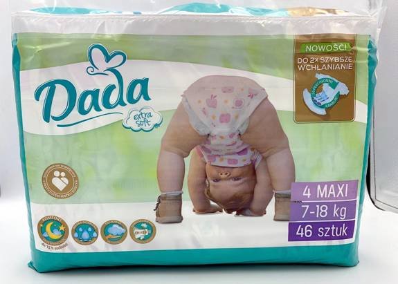 Dada 4 maxi extra soft 7-18 kg 46 szt