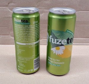 FUZETEA Green Ice Tea Mango Chamomile 330 ML CAN SLEEK