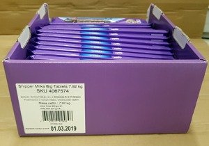 Milka Alpine MilK 270gx6pcs & Milka Oreo 300gx21 pcs = 7,92 kg