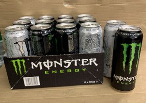 Monster Energy CAN 500 ml X 4 Energy Ultra,CAN 500MLX 8 Energy