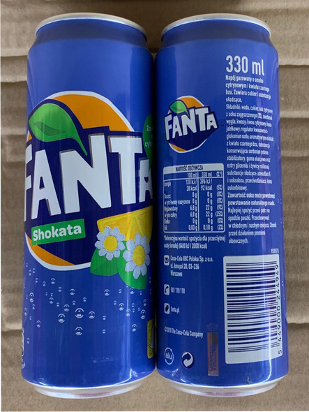 Fanta Shokata 330 ml Sleek