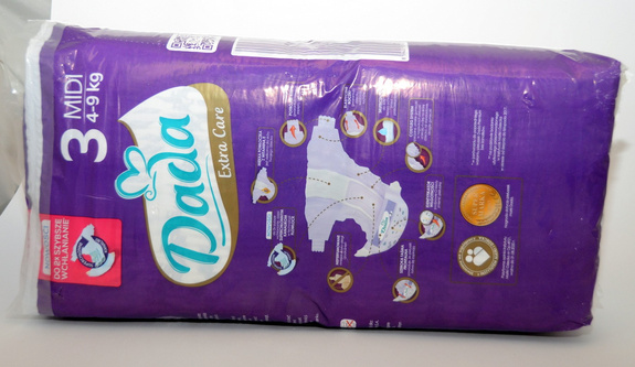 Dada Extra Care 3 MIDI 4-9 kg 60 pcs