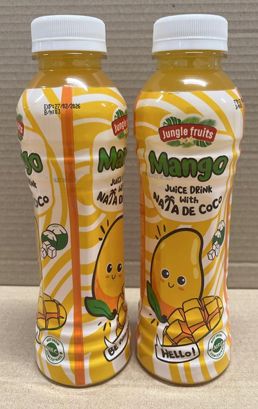 Jungle fruits Mango Juice Drink with Nata de Coco 450 ml 