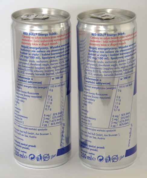 Red Bull  CAN 250 ml * 2 pack Polish