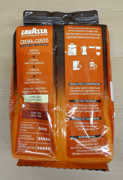 Coffee Lavazza Crema Gusto Tradizione Italiana 1kg