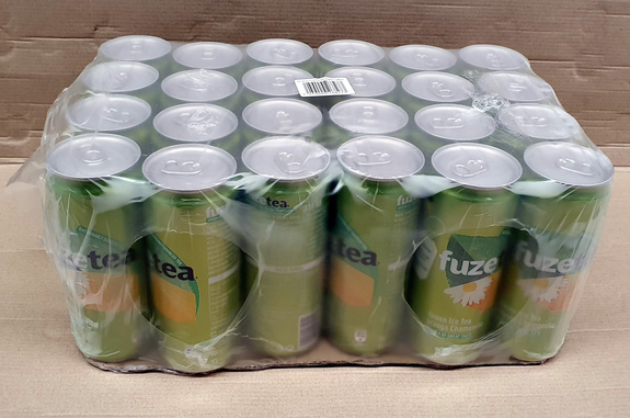 FUZETEA Green Ice Tea Mango Chamomile 330 ML CAN SLEEK