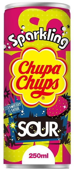 Chupa Chups  Strawberry SOUR 250ml