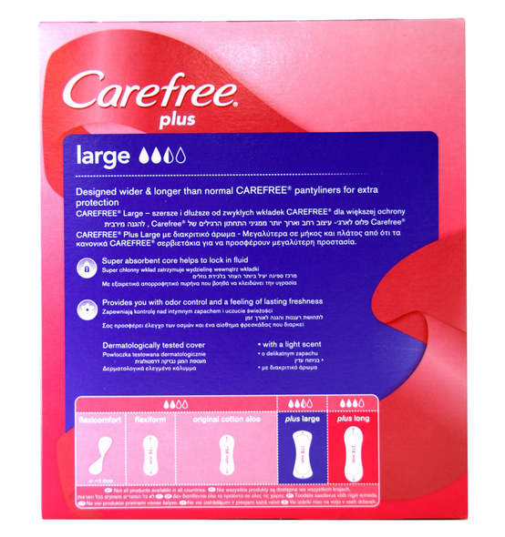 Carefree Plus Large Extra Protection+ 3D Comfort 48