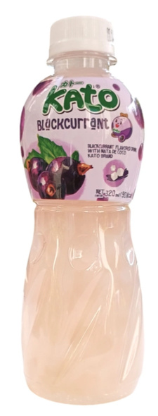 KATO DRINK WITH COCONUT JELLY PIECES NATA DE COCO 320 ML Blackcurrant