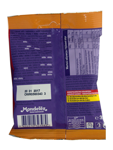 Milka Toffees 36 g