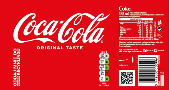 Coca Cola 330 ml SLEEK 