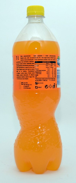 Fanta Pomarańczowa PET 1 L