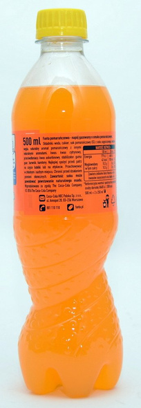 Fanta Pomarańczowa PET 500 ml