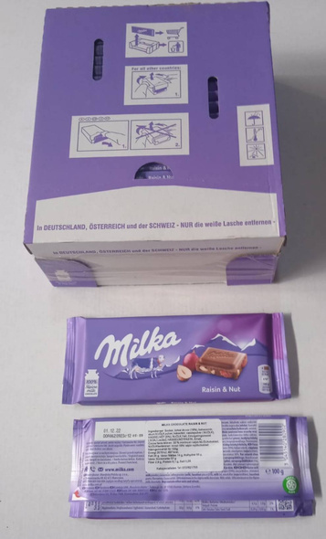 Milka Raisin & Nut 100 g