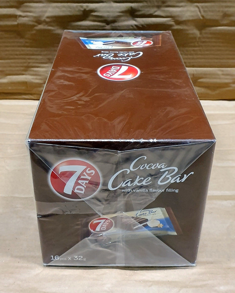 7 DAYS Cocoa Cake Bar with a vanilla-flavored filling 32g