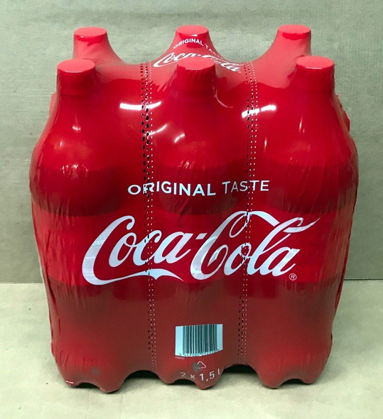 Coca Cola PET 1,5 L (2x3)  