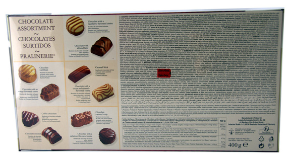 Feelings Chocolate Assortment - Chocolate Surtidos - Pralinerie 400 g