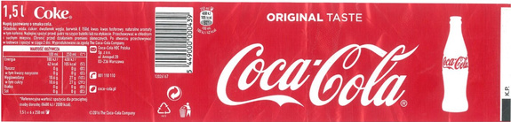 Coca Cola PET 1,5 L (2x3)  