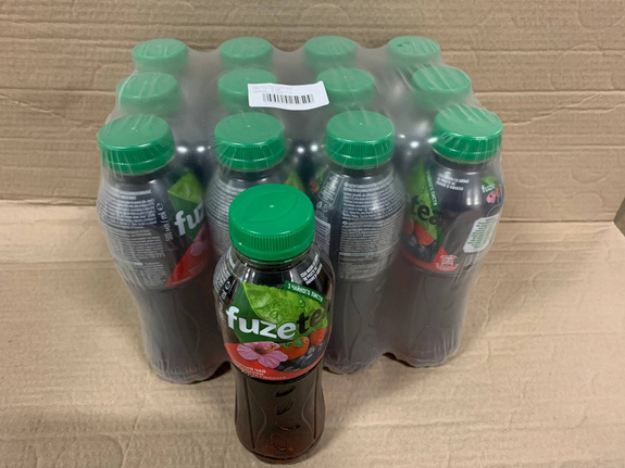 FUZETEA Black Ice Tea Berry and Hibishop  PET 500 ml UKR