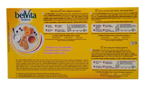 BelVita Pyszne Nadzienie (5x50,6g) 253 g 