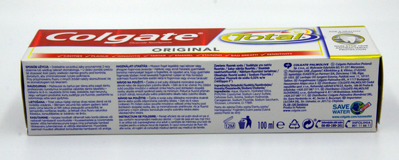 Colgate Total Toothpaste 100ml 16 pcs mix: 9 x Original 100ml, 3 x Daily Repair 100ml, 4 x Freshening 100ml