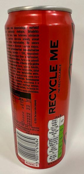  Coca Cola Zero 330 ml CAN SLEEK DRS