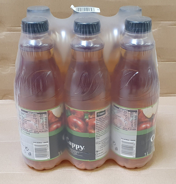 CAPPY JUICE 100% APPLE 1L