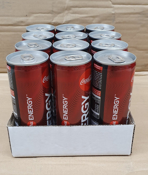 Coca Cola ENERGY 250 ml cans SLEEK