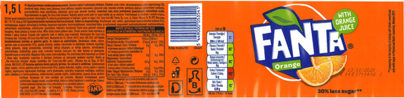 Fanta Pomarańczowa PET 1,5 L (2x3)