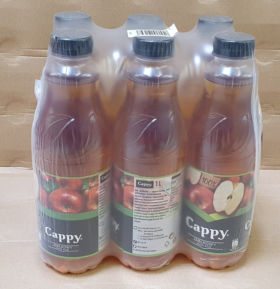 CAPPY JUICE 100% APPLE 1L