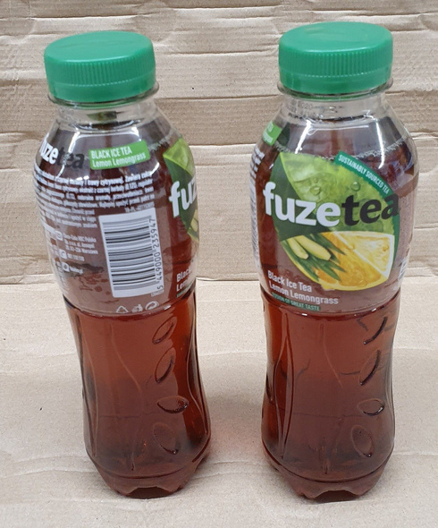 FUZETEA Black Ice Tea Lemon Lemongrass PET 500 ml 