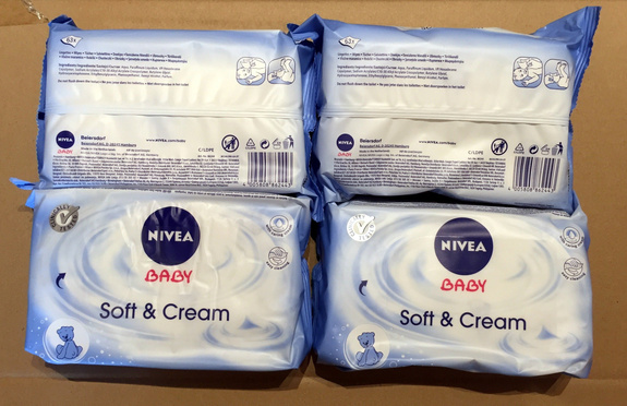 Nivea Wipes Baby Soft&Cream 4x63