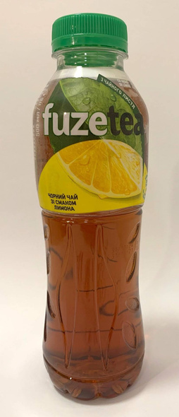 FUZETEA Black Ice Tea Cytrynowy PET 500 ml UKR