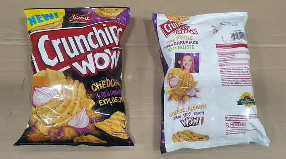 CRUNCHIPS WOW Cheddar onion 110g