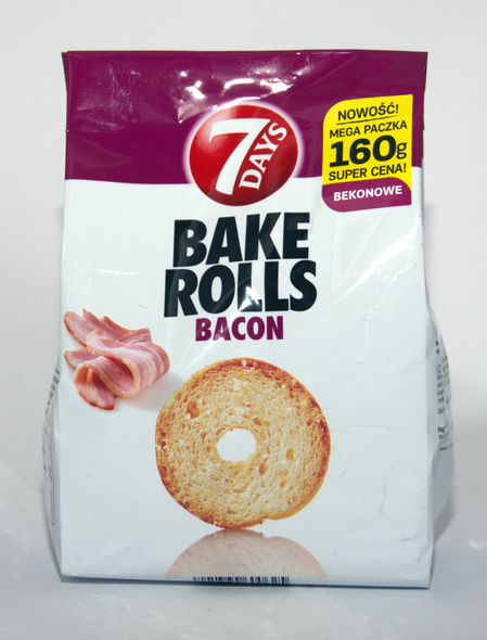 7 DAYS Bake Rolls Bacon 160g