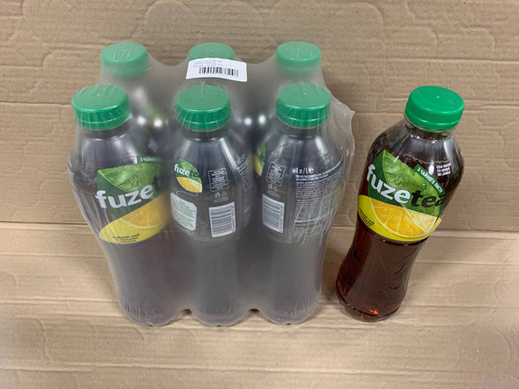 FUZETEA Black Ice Tea Lemon PET 1L UKR