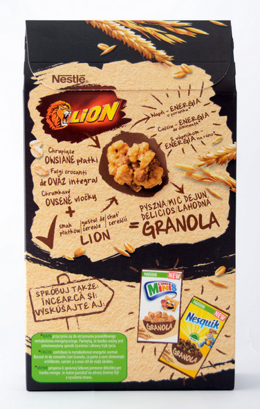 Nestle Lion Caramel&Chocolate Granola 300 g 