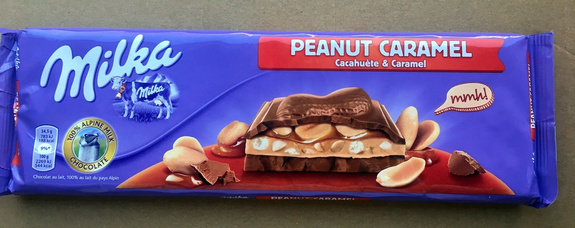 Milka Peanut Caramel 276gx17pcs & Milka Toffee Wholenuts 300gx8 pcs = 7,92 kg