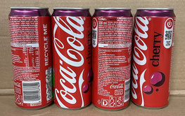 Coca Cola Cherry 330 ml CAN SLEEK DRS