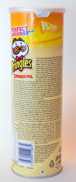 Pringles Emmental 165 g 