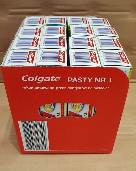 Colgate Total Toothpaste 100ml 16 pcs mix: 9 x Original 100ml, 3 x Daily Repair 100ml, 4 x Freshening 100ml