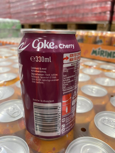 Coca Cola Cherry FAT CAN 330 ml 