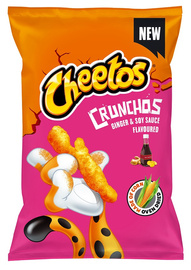 Cheetos Crunchos Ginger & Soy Sauce 165 g New!