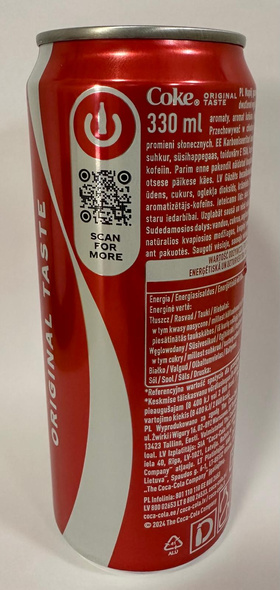 Coca Cola 330 ml SLEEK DRS
