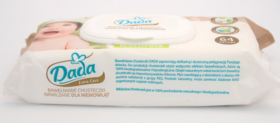 Dada  Extra Care Moisturizing Wipes 64 pcs