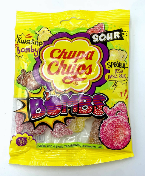 Chupa Chups Sour Bombs 90 g