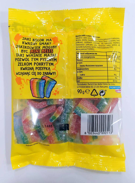 Chupa Chups Mini Belts 90g